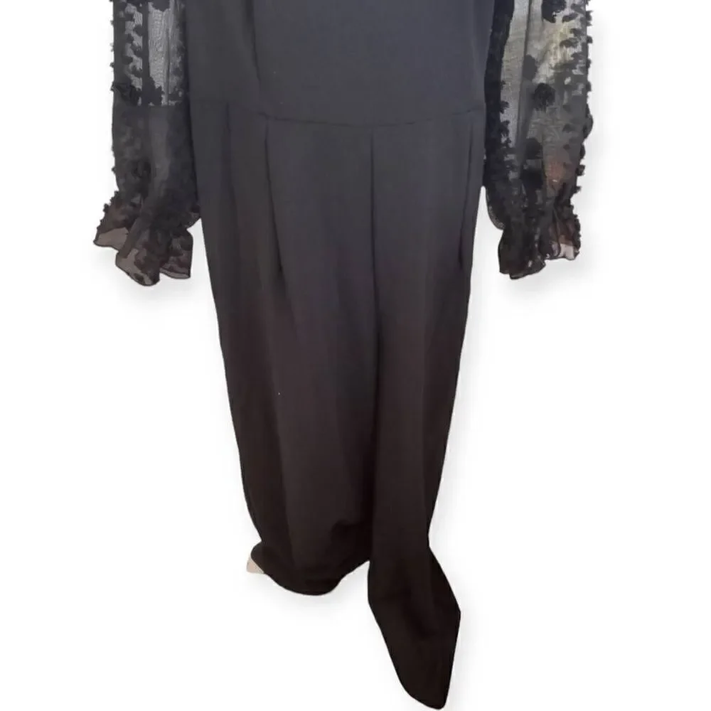 SHEIN BLACK JUMPSUIT SZ.4XL EUC